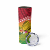 Melanesian Ni-Vanuatu Skinny Tumbler Sea Turtle with Sand Drawing Pattern
