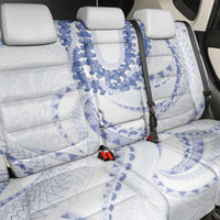 Aloha Lei Onaona Back Car Seat Cover Navy Blue Hawaiian Tribal Pattern