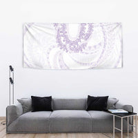 Aloha Lei Onaona Tapestry Purple Hawaiian Tribal Pattern