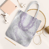 Aloha Lei Onaona Tote Bag Purple Hawaiian Tribal Pattern - Polynesian Pride