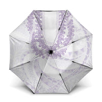 Aloha Lei Onaona Umbrella Purple Hawaiian Tribal Pattern - Polynesian Pride