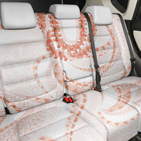 Aloha Lei Onaona Back Car Seat Cover Red Hawaiian Tribal Pattern