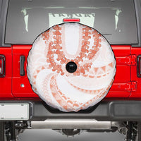 Aloha Lei Onaona Spare Tire Cover Red Hawaiian Tribal Pattern