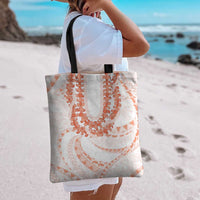 Aloha Lei Onaona Tote Bag Red Hawaiian Tribal Pattern - Polynesian Pride
