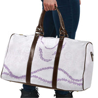 Aloha Lei Mikioi Travel Bag Purple Polynesian Tribal Tatau Pattern - Polynesian Pride