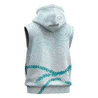 Aloha Lei Mikioi Sleeveless Zip Hoodie Aloha Lei Mikioi - Polynesian Pride