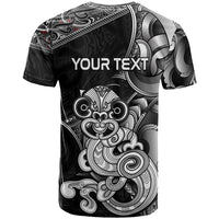 Personalised New Zealand Potae Pango Cricket T Shirt Special Maori Hei Tiki Tribal Tattoo