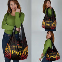 Custom Papua New Guinea Cricket Grocery Bag Go Barramundis