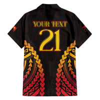 Custom Papua New Guinea Cricket Hawaiian Shirt Go Barramundis LT9 - Polynesian Pride