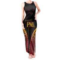 Custom Papua New Guinea Cricket Tank Maxi Dress Go Barramundis