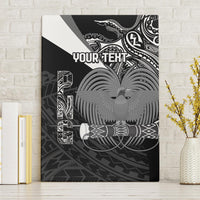 Custom Papua New Guinea Cricket Canvas Wall Art Tribal Bird of Paradise Tattoo