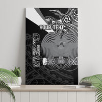 Custom Papua New Guinea Cricket Canvas Wall Art Tribal Bird of Paradise Tattoo