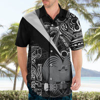 Custom Papua New Guinea Cricket Hawaiian Shirt Tribal Bird of Paradise Tattoo LT9 - Polynesian Pride