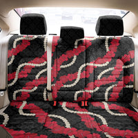 Aloha Ula'ula Hibiscus Pikake Lei Back Car Seat Cover Hawaiian Quilt Pattern