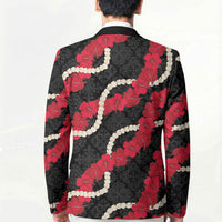 Aloha Ula'ula Hibiscus Pikake Lei Blazer Hawaiian Quilt Pattern LT9 - Polynesian Pride