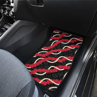 Aloha Ula'ula Hibiscus Pikake Lei Car Mats Hawaiian Quilt Pattern LT9 - Polynesian Pride