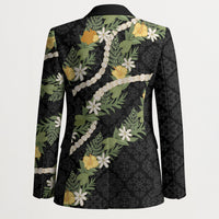 Puakenikeni Anthurium Pikake Lei Blazer Hawaiian Quilt Pattern LT9 - Polynesian Pride