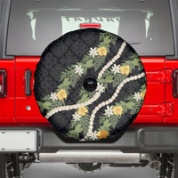 Puakenikeni Anthurium Pikake Lei Spare Tire Cover Hawaiian Quilt Pattern