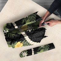 Puakenikeni Anthurium Pikake Lei Umbrella Hawaiian Quilt Pattern LT9 - Polynesian Pride