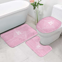 Custom New Zealand Basketball Indigenous Bathroom Set - Polynesian Pride