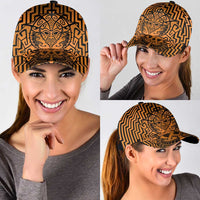 Basketball New Zealand Classic Cap Gold Maori Ta Moko Indigenous - Polynesian Pride