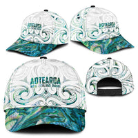 New Zealand Aotearoa Classic Cap Green Maori Papua Shell Indigenous - Polynesian Pride