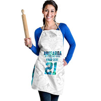 Custom New Zealand Aotearoa Apron Maori Paua Shell Indigenous - Polynesian Pride