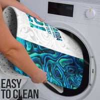 Custom New Zealand Aotearoa Bathroom Set Maori Paua Shell Indigenous - Polynesian Pride