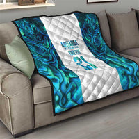 Custom New Zealand Aotearoa Quilt Maori Paua Shell Indigenous - Polynesian Pride