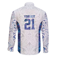 Custom New Zealand Aotearoa Family Matching Puletasi and Hawaiian Shirt Purple Maori Paua Shell Indigenous - Polynesian Pride