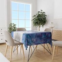 Custom New Zealand Aotearoa Tablecloth Purple Maori Paua Shell Indigenous - Polynesian Pride