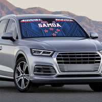 Rugby Toa Samoa Auto Sun Shade Samoa mo Samoa Island Warrior Pride - Polynesian Pride