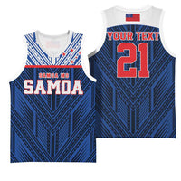 Custom Rugby Toa Samoa Basketball Jersey Samoa mo Samoa Island Warrior Pride - Polynesian Pride