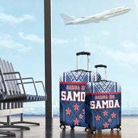 Rugby Toa Samoa Luggage Cover Samoa mo Samoa Island Warrior Pride - Polynesian Pride