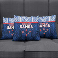 Rugby Toa Samoa Pillow Cover Samoa mo Samoa Island Warrior Pride - Polynesian Pride