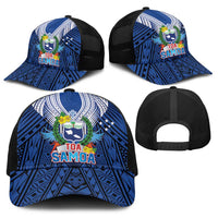 Toa Samoa Rugby Baseball Net Cap Samoa mo Samoa Strength in Tatau - Polynesian Pride