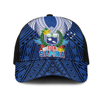 Toa Samoa Rugby Mesh Trucker Cap Samoa mo Samoa Strength in Tatau - Polynesian Pride