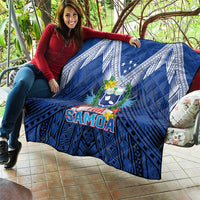 Rugby Toa Samoa Quilt Samoa mo Samoa Strength in Tatau - Polynesian Pride