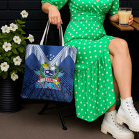 Rugby Toa Samoa Tote Bag Samoa mo Samoa Strength in Tatau - Polynesian Pride