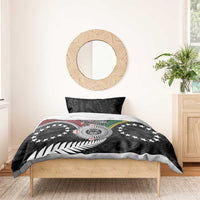 Aotearoa and Cook Islands Mo Te Tiriti Bedding Set New Zealand Honour The Treaty Ake!Ake!Ake!