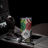Aotearoa and Cook Islands Mo Te Tiriti Skinny Tumbler New Zealand Honour The Treaty Ake!Ake!Ake! LT9 - Polynesian Pride