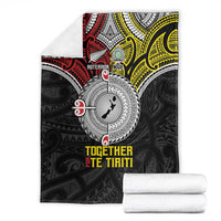 Aotearoa and Niue Mo Te Tiriti Blanket New Zealand Honour The Treaty Ake!Ake!Ake!