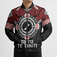 Aotearoa Proud To Be Maori Bomber Puffer Jacket New Zealand Fight Together - Polynesian Pride