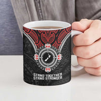 Aotearoa Proud To Be Maori Ceramic Mug New Zealand Fight Together - Polynesian Pride