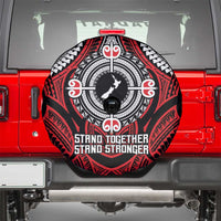 Aotearoa Proud To Be Maori Spare Tire Cover New Zealand Fight Together