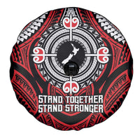Aotearoa Proud To Be Maori Spare Tire Cover New Zealand Fight Together