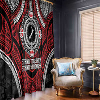 Aotearoa Proud To Be Maori Window Curtain New Zealand Fight Together