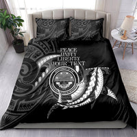 Personalised FSM Culture Day Bedding Set Hammerhead Shark Tribal 2024