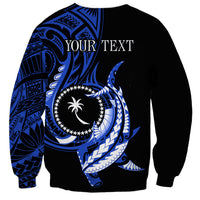 Personalised Chuuk FSM Culture Day Sweatshirt Hammerhead Shark Tattoo 2024 LT9 - Polynesian Pride