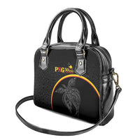 Papua New Guinea 50th Independence Day Shoulder Handbag Simple Oro Tapa Pattern - Polynesian Pride